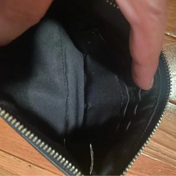 NWOT Coach Abstract Leather Wristlet Zip Pouch - Picture 4 of 7